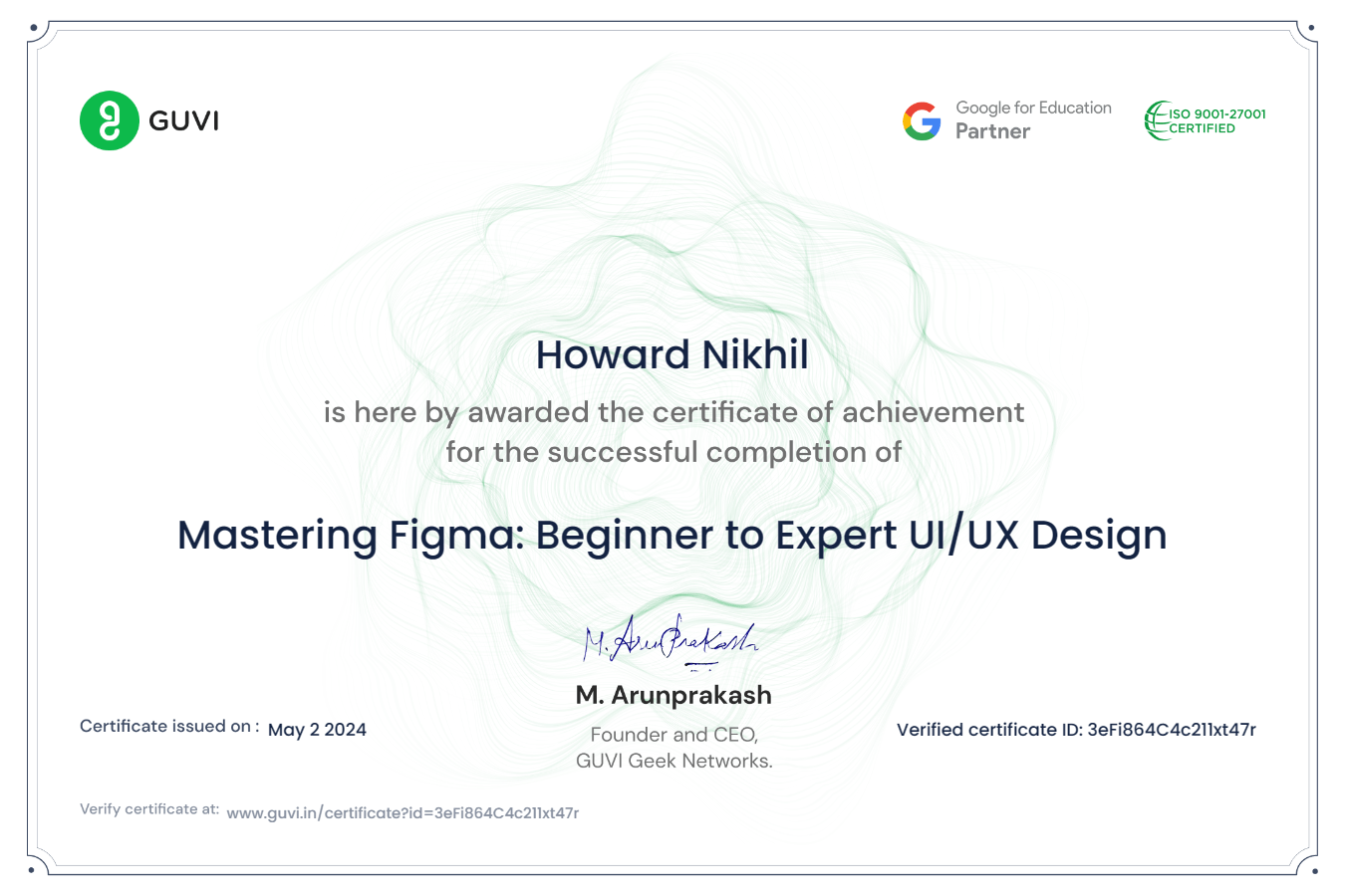 Figma Course Completion