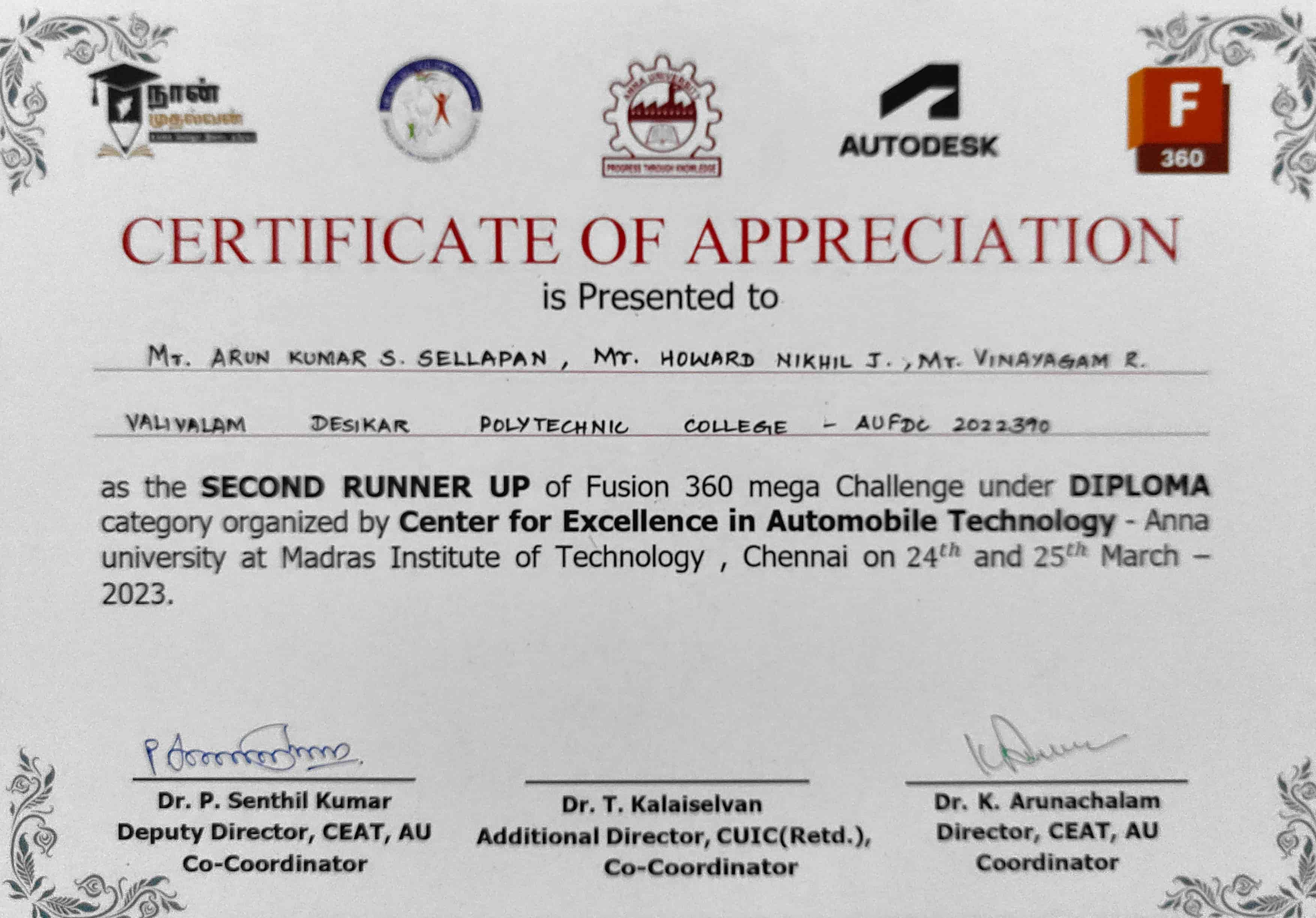 Autodesk Fusion360 Mega Challenge